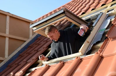 Pose de fenêtres de toit Velux à Passel